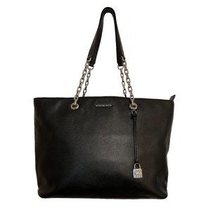 Michael Kors Mercer Admiral Tote Black/Silver